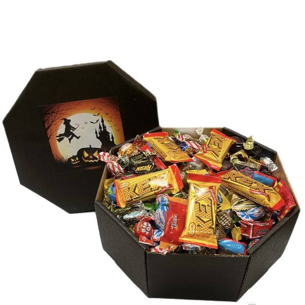 Halloween Godislåda Engströms Konfektyrer
