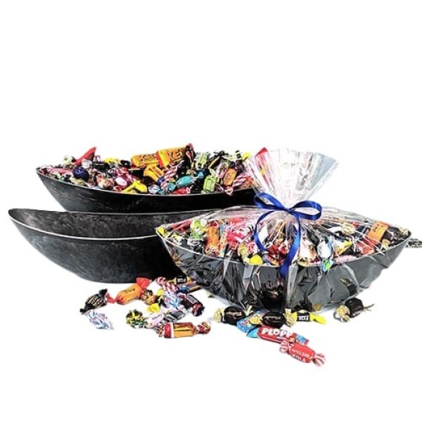 Sommar Gondol - Godisskål fylld med färskt godis. Perfekt present till examen & skolavslutningen - Engstromskonfektyrer.se